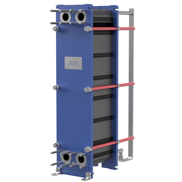 Gasketed Plate Heat Exchanger, 20 Plate, 1,190K BTU